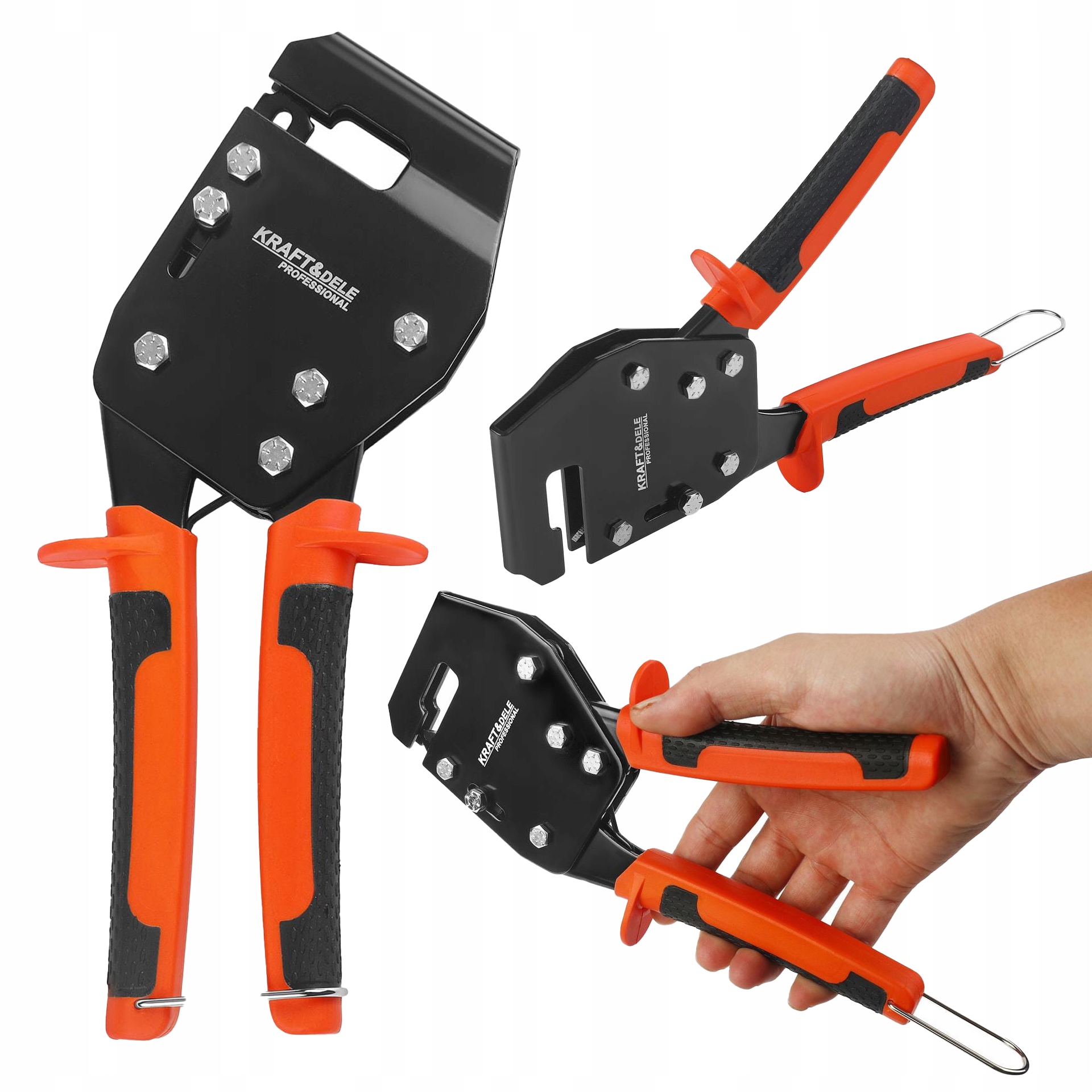 Szczypce Zaciskarka do Łączenia Profili G/K Kraft&Dele
