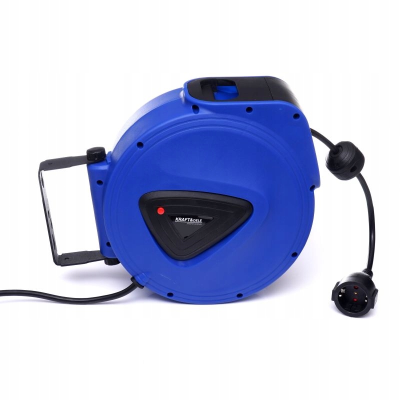 Przedłużacz Zwijacz Bębnowy Przewodu Elektrycznego 10 m Kraft&Dele