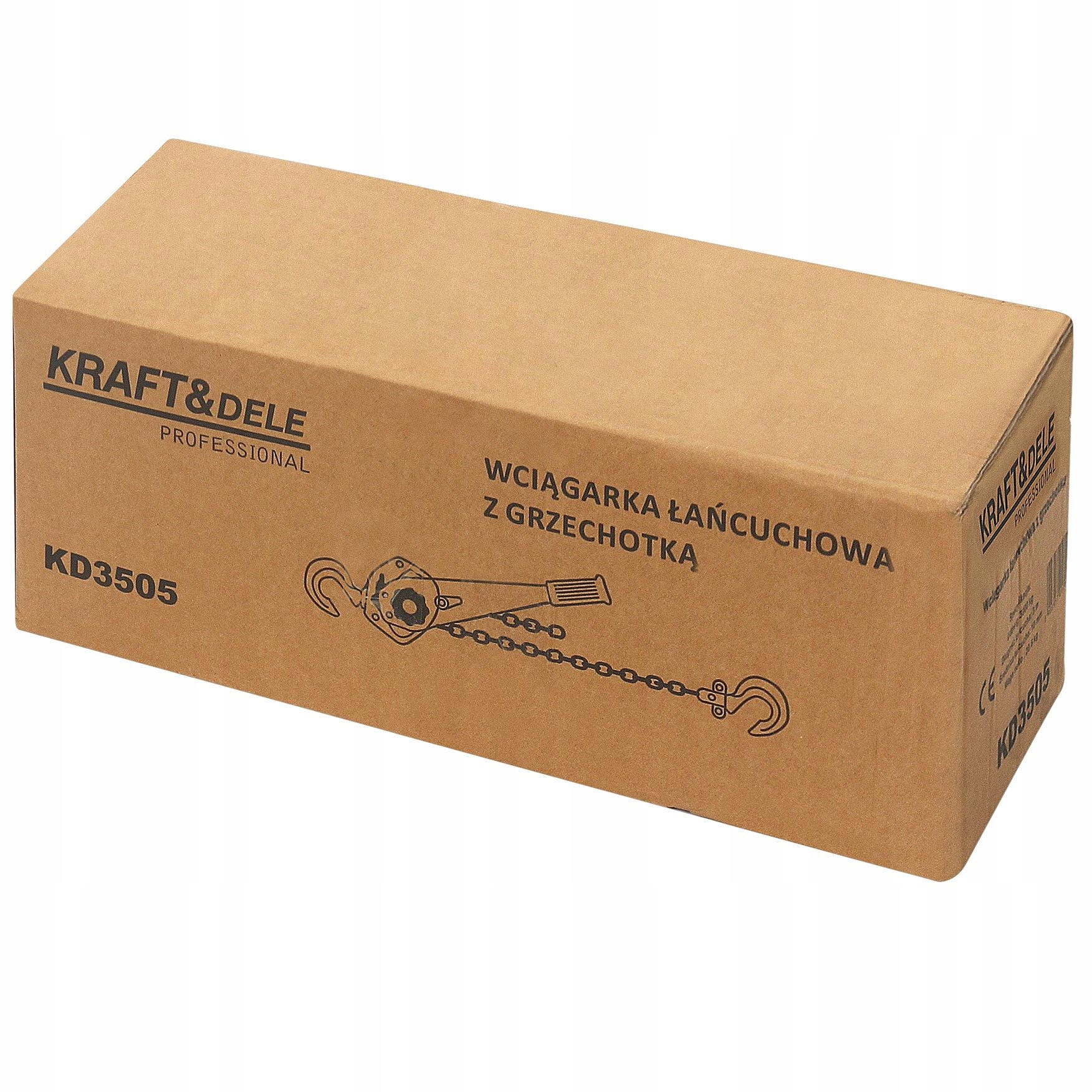 Ręczna Wciągarka Dźwigniowa 3000 Kg 3T 3 m Kraft&Dele