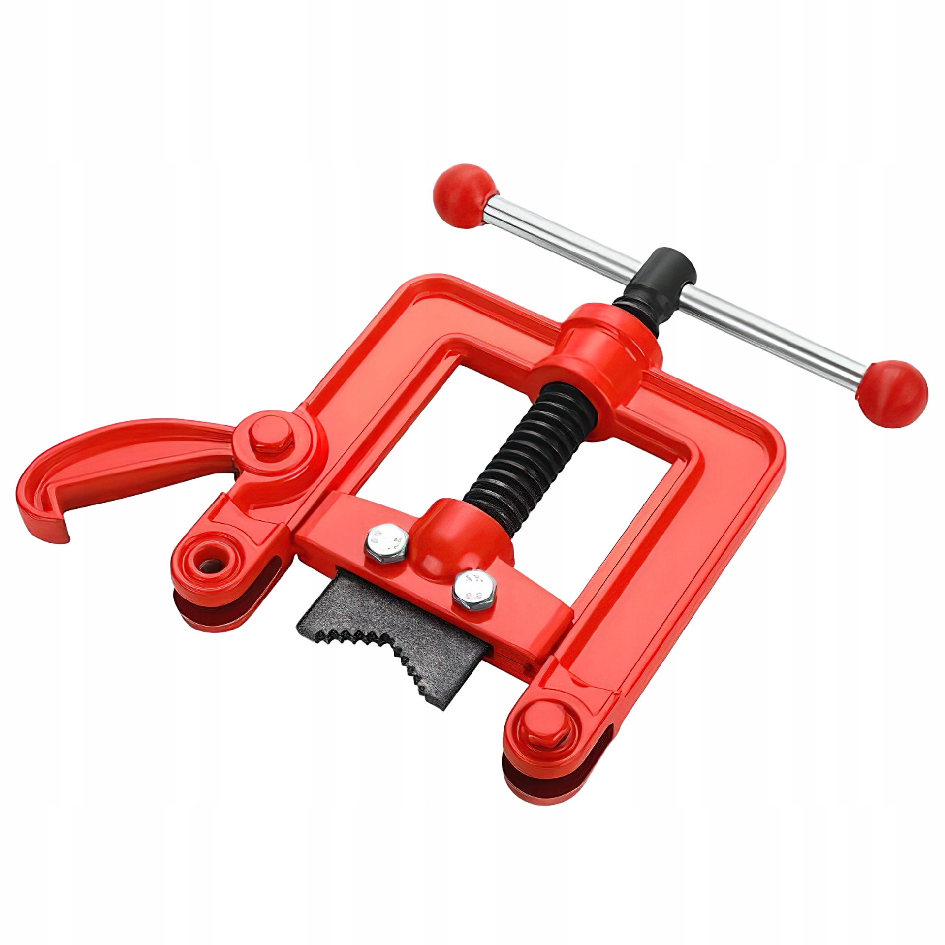 Żeliwne Stołowe Imadło Zaciskowe do Rur 60 mm Kraft&Dele