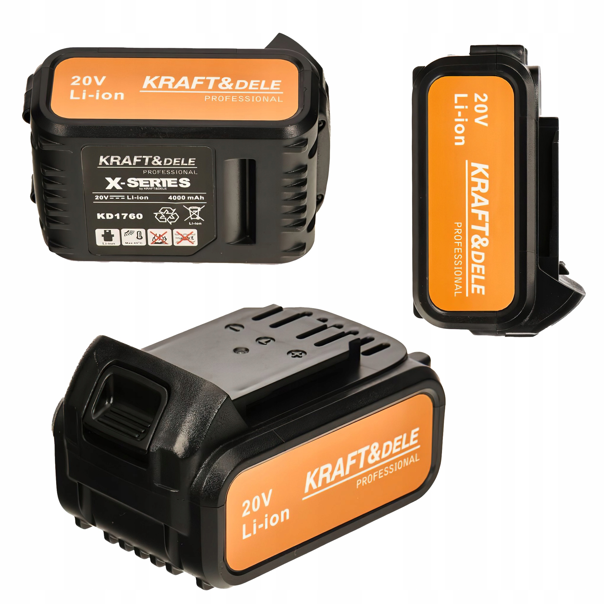 Akumulator Bateria 4 Ah 4000 mAh Li-Ion 20V X-SERIES Kraft&Dele