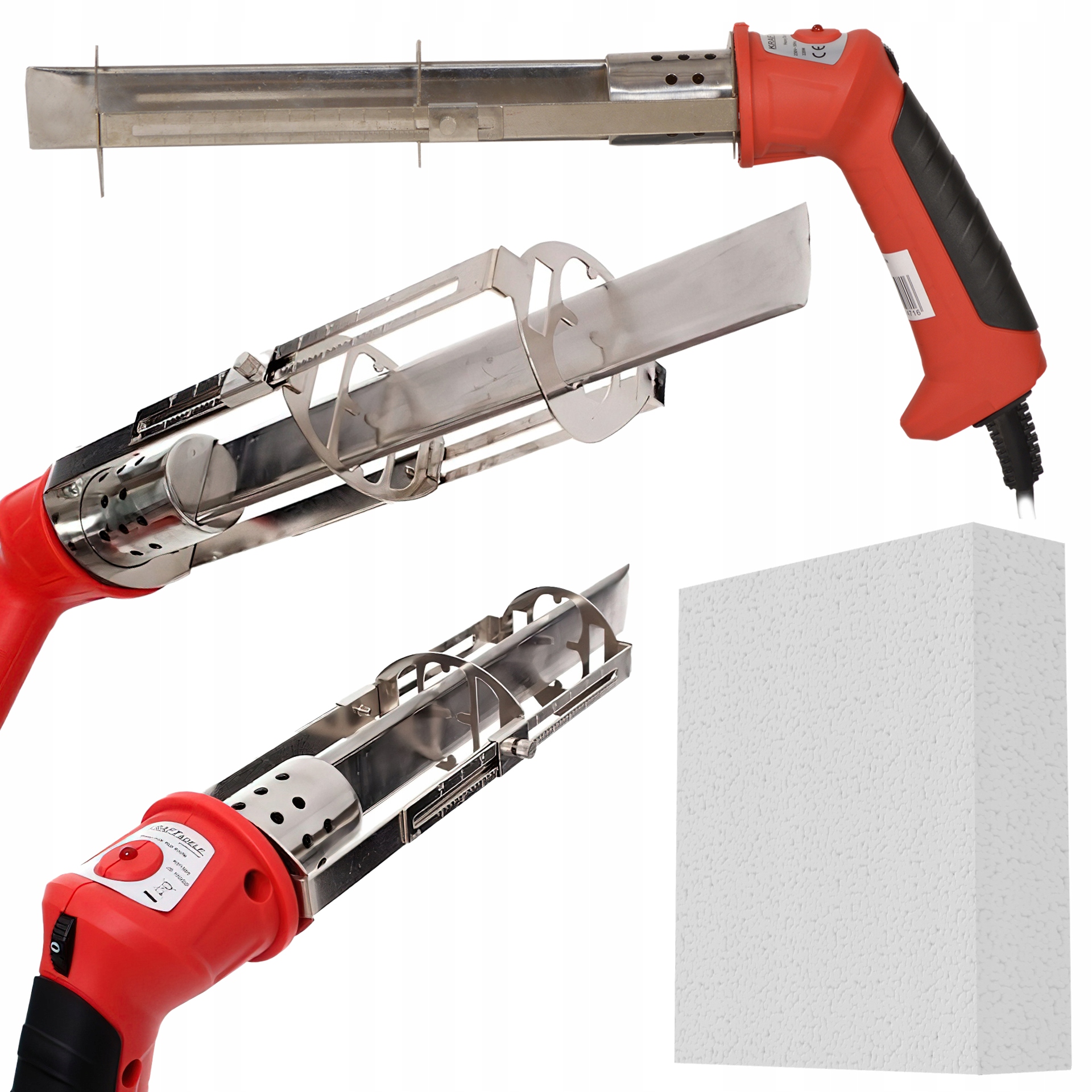 Nóż do Styropianu PCV Kraft&Dele 220W Regulacja Temperatury 120°C - 450°C