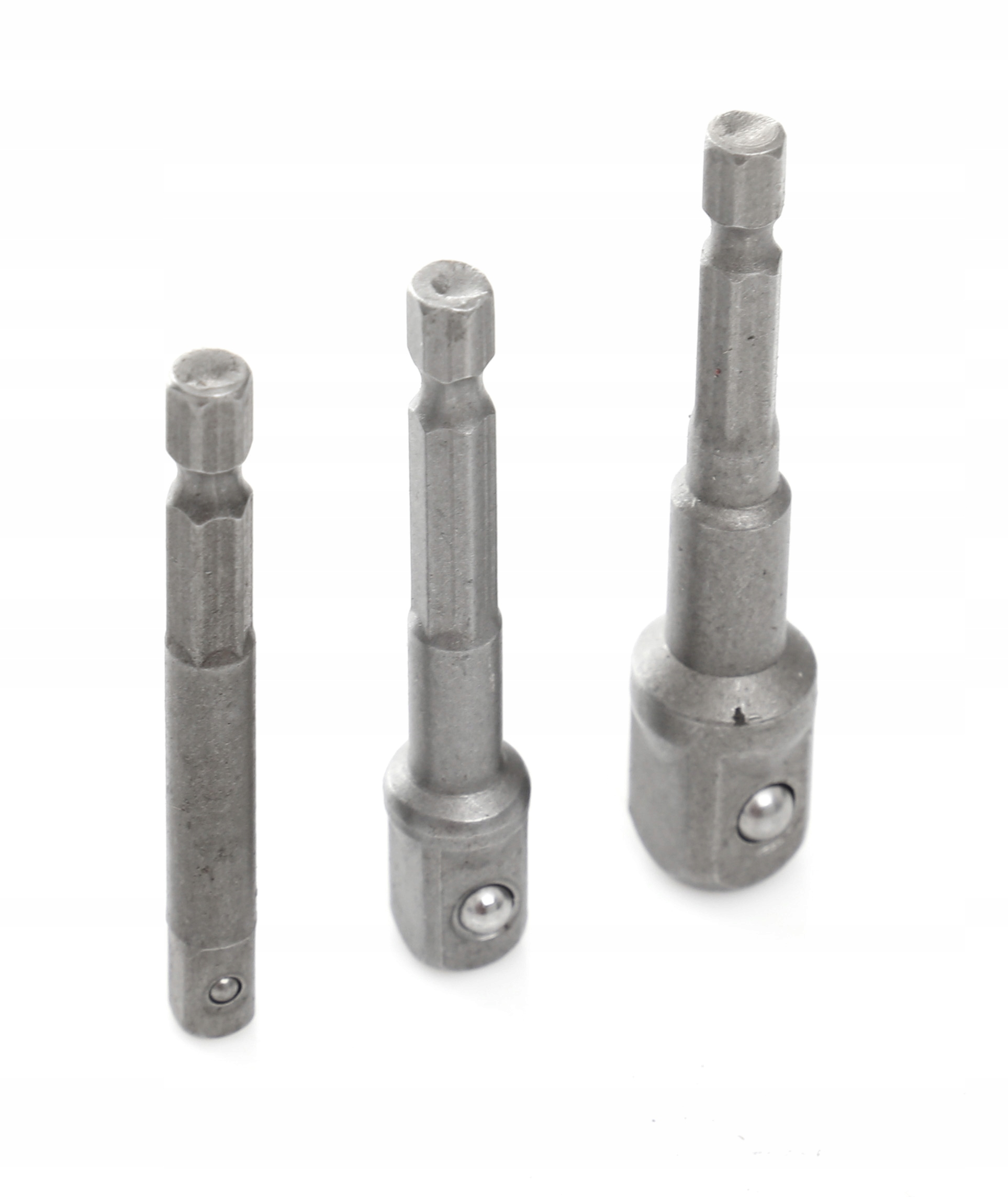 Adaptery na Nasadki 3 Sztuki 1/4"", 3/8"", 1/2"" Cala Kraft&Dele