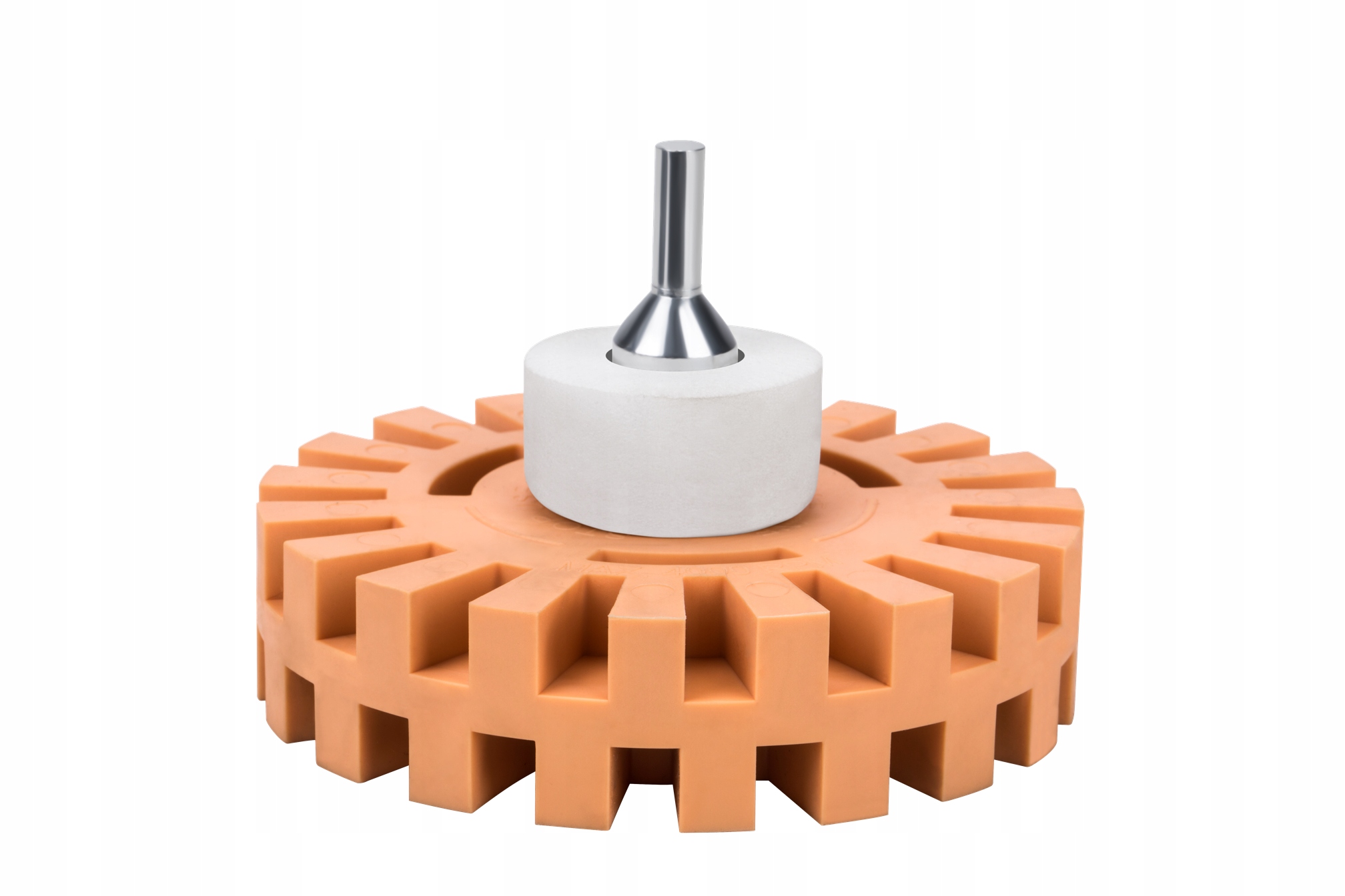 Krążek Gumowy do Usuwania Kleju 100/25 mm Gwint 8 mm Kraft&Dele