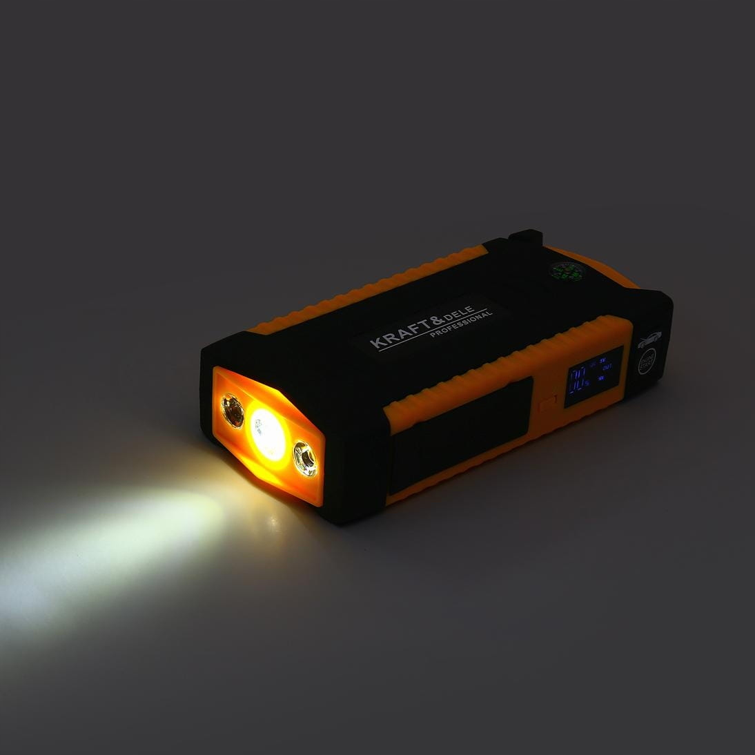 Jump Starter Booster PowerBank 3.0 USB-A + Walizka 16800 mAh 12V Kraft&Dele