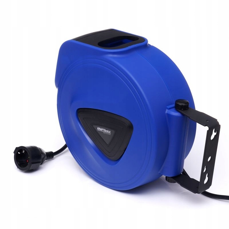 Przedłużacz Zwijacz Bębnowy Przewodu Elektrycznego 10 m Kraft&Dele