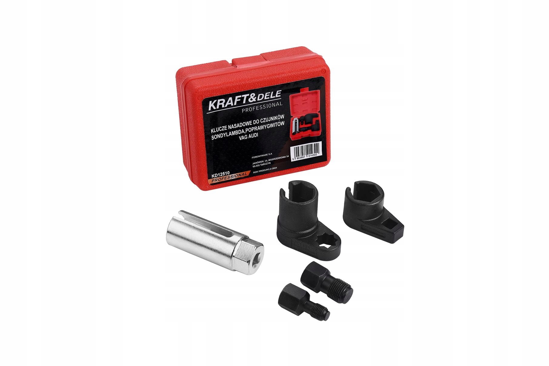 Klucze Nasadowe Nasadki do Czujników SONDY LAMBDA 22 mm AUDI Kraft&Dele
