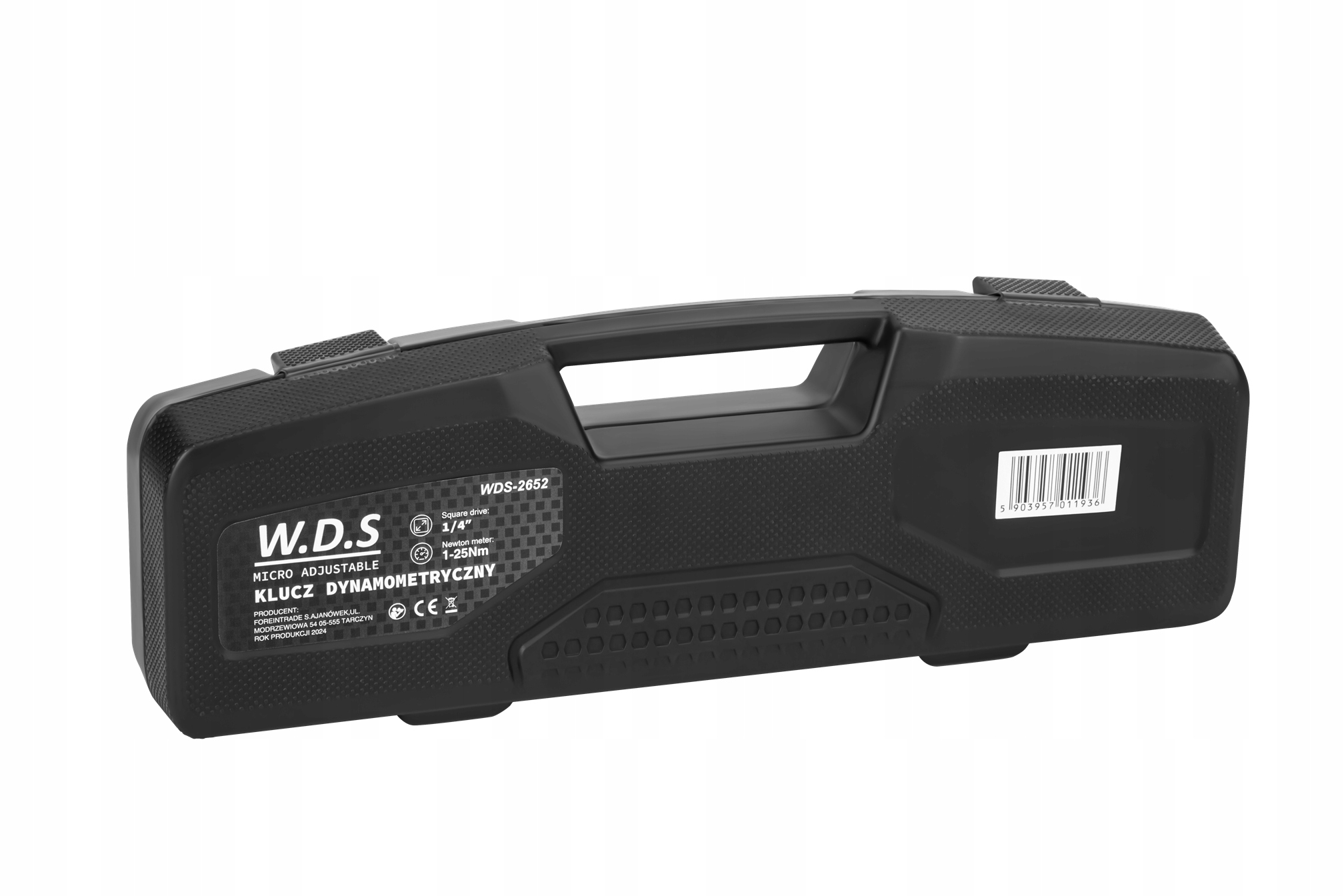 Klucz Dynamometryczny Stal CR-V 1/4"" Cala 1-25 Nm W.D.S.