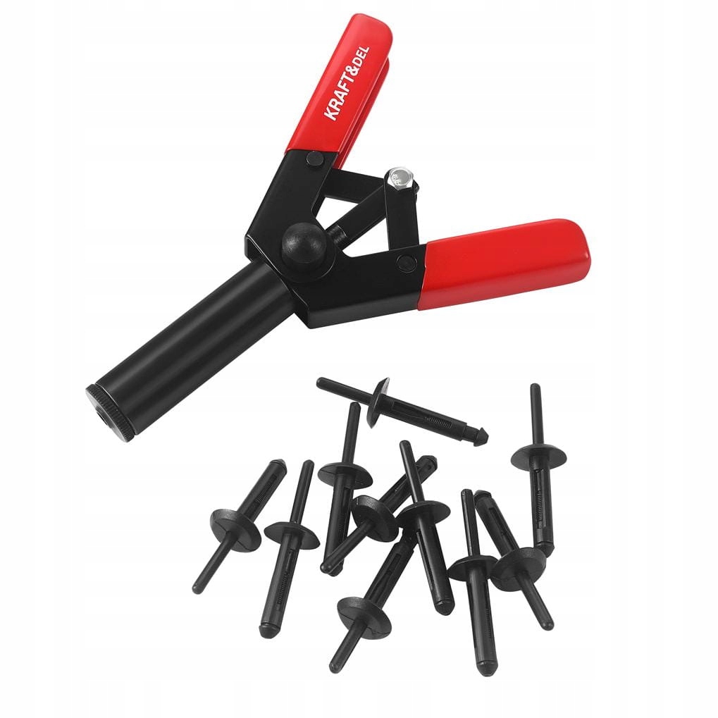 Nitownica do Nitów Plastikowych 165 mm PVC 41 Elementów Kraft&Dele