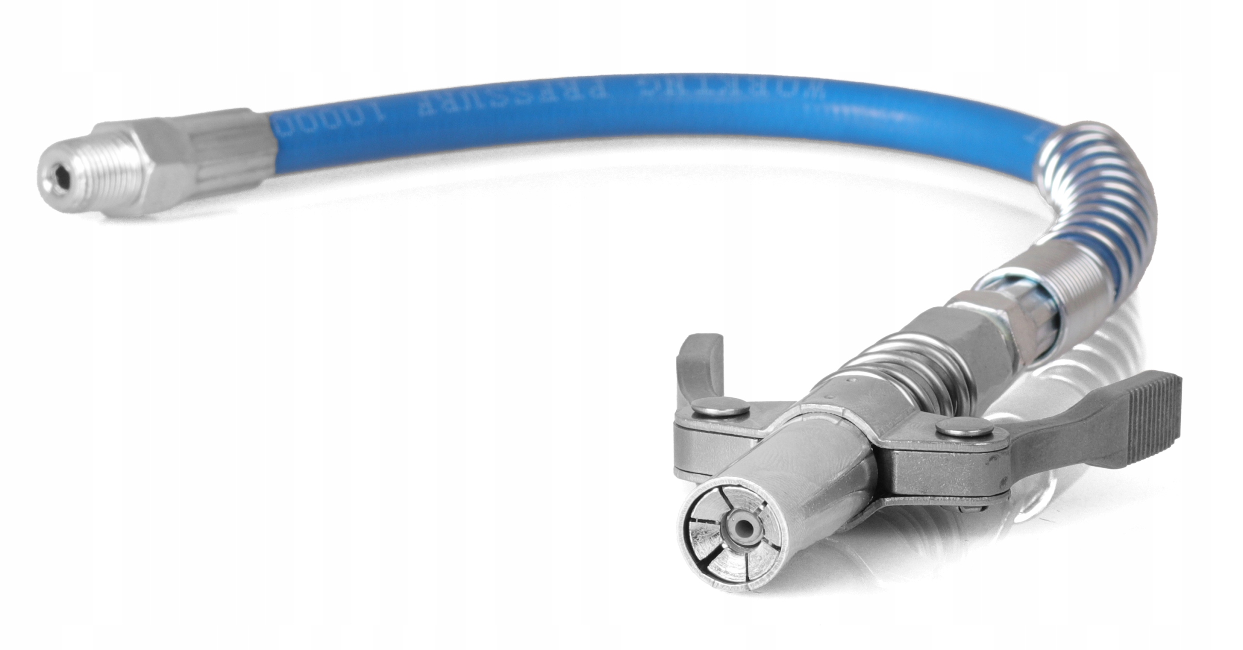 Końcówka smarownicy m10 do kalamitek samoblokująca wężyk 30 cm KD10871