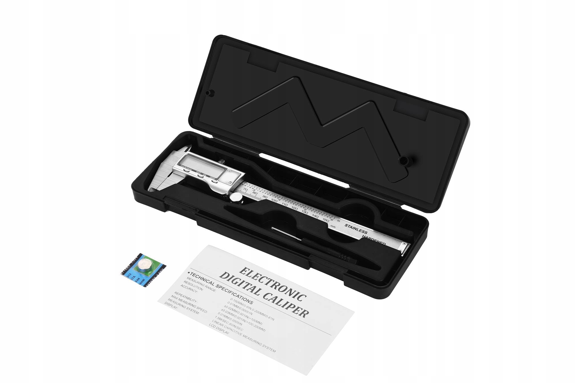 Suwmiarka Elektroniczna Cyfrowa LCD 0-150 mm Kraft&Dele