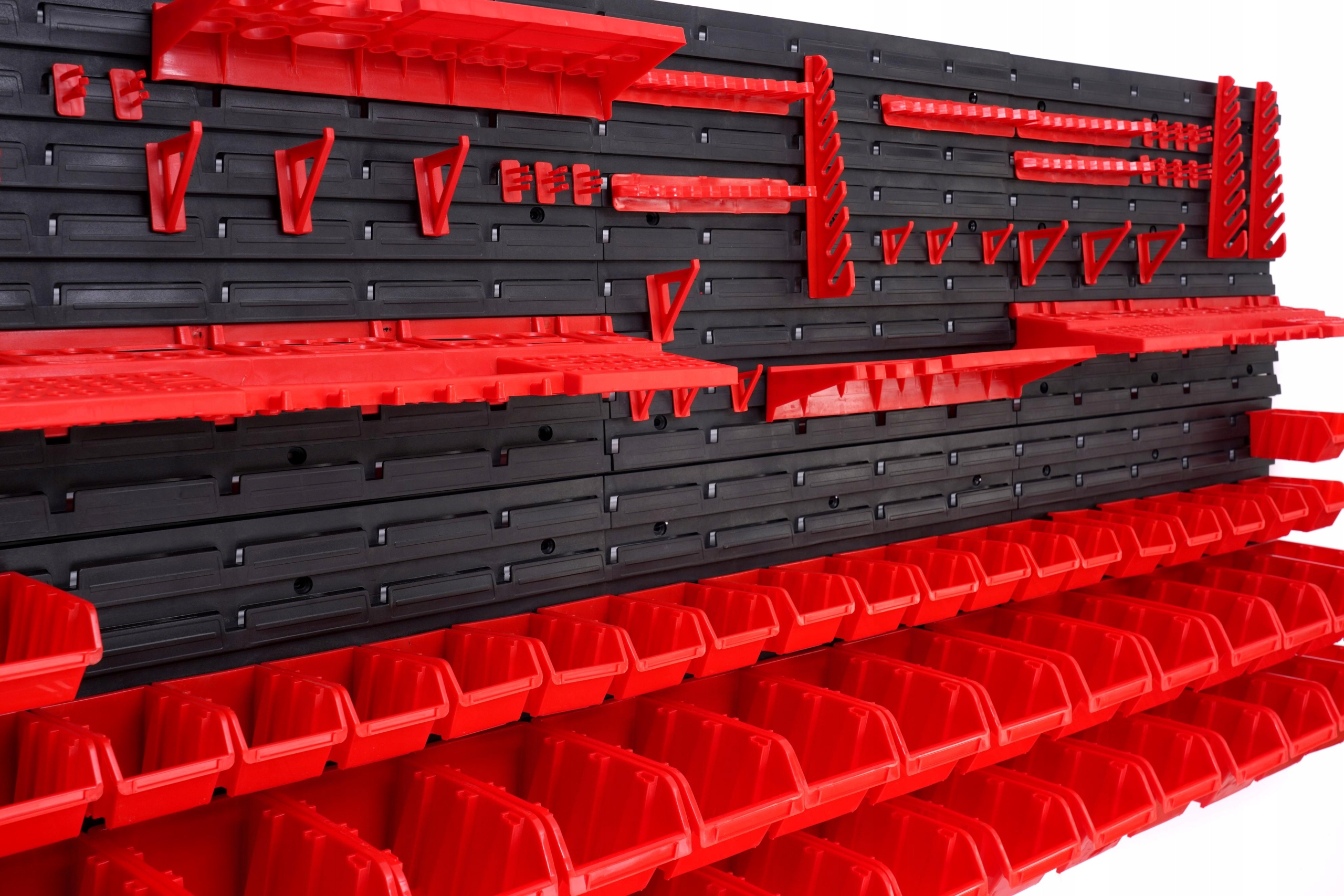 Tablica Warsztatowa Ścianka Narzędziowa 170x78cm Pojemnik Zestaw KD11861