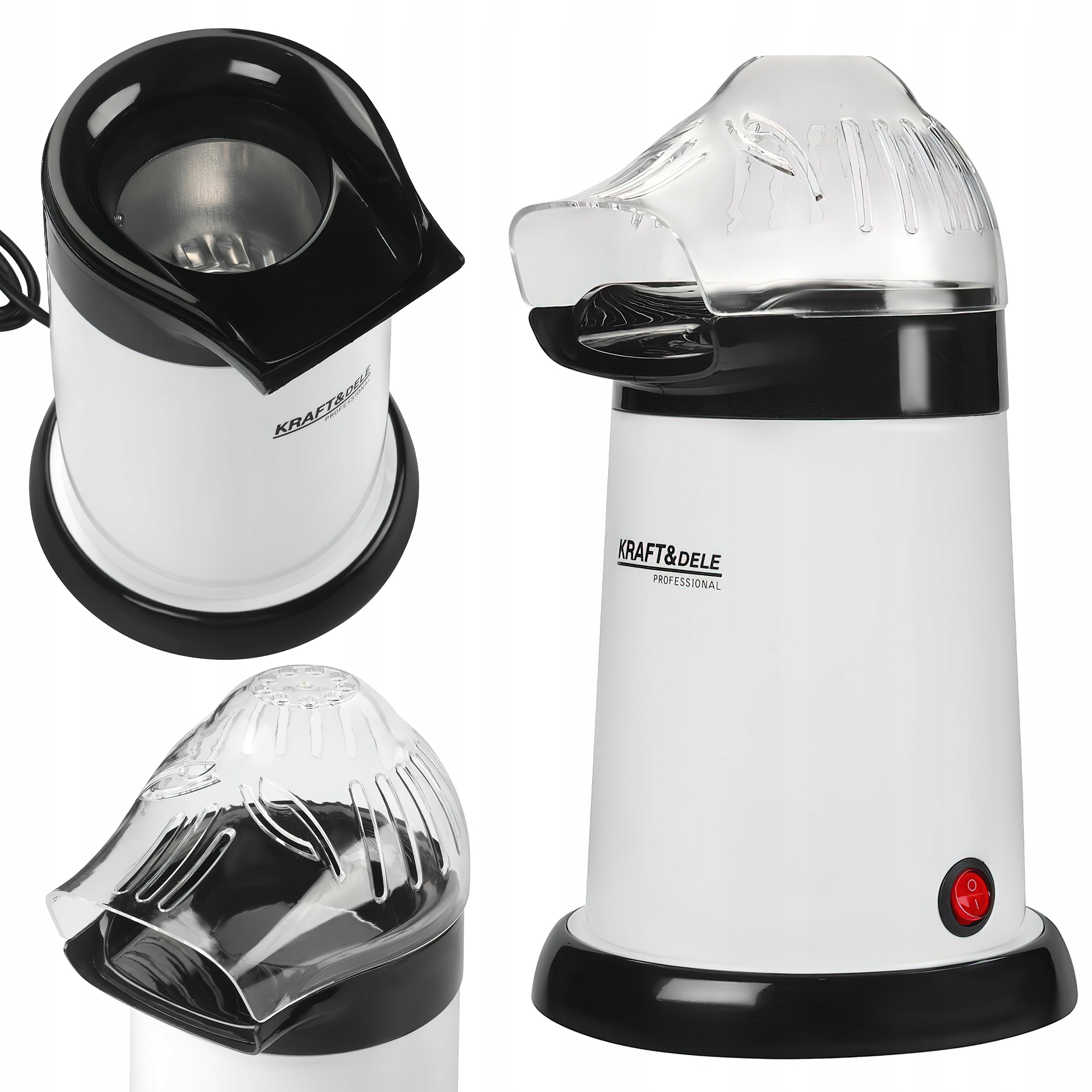 Maszynka do Robienia Popcornu 1300W Kraft&Dele