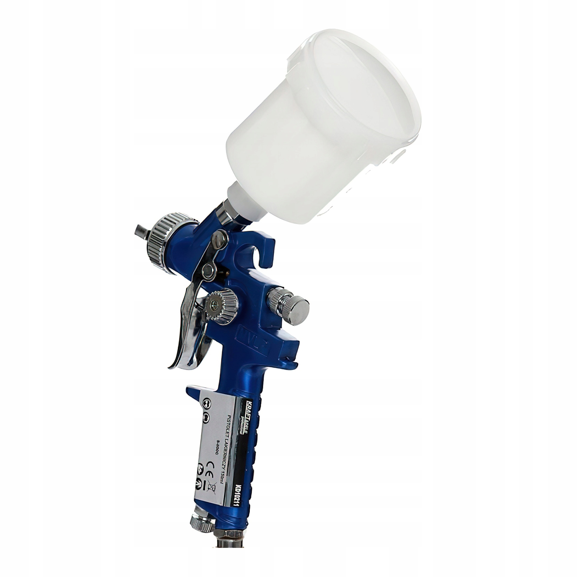 Pistolet Lakierniczy Malarski 0,8mm 150ml HVLP 3,5 Bar 141 l/min Kraft&Dele