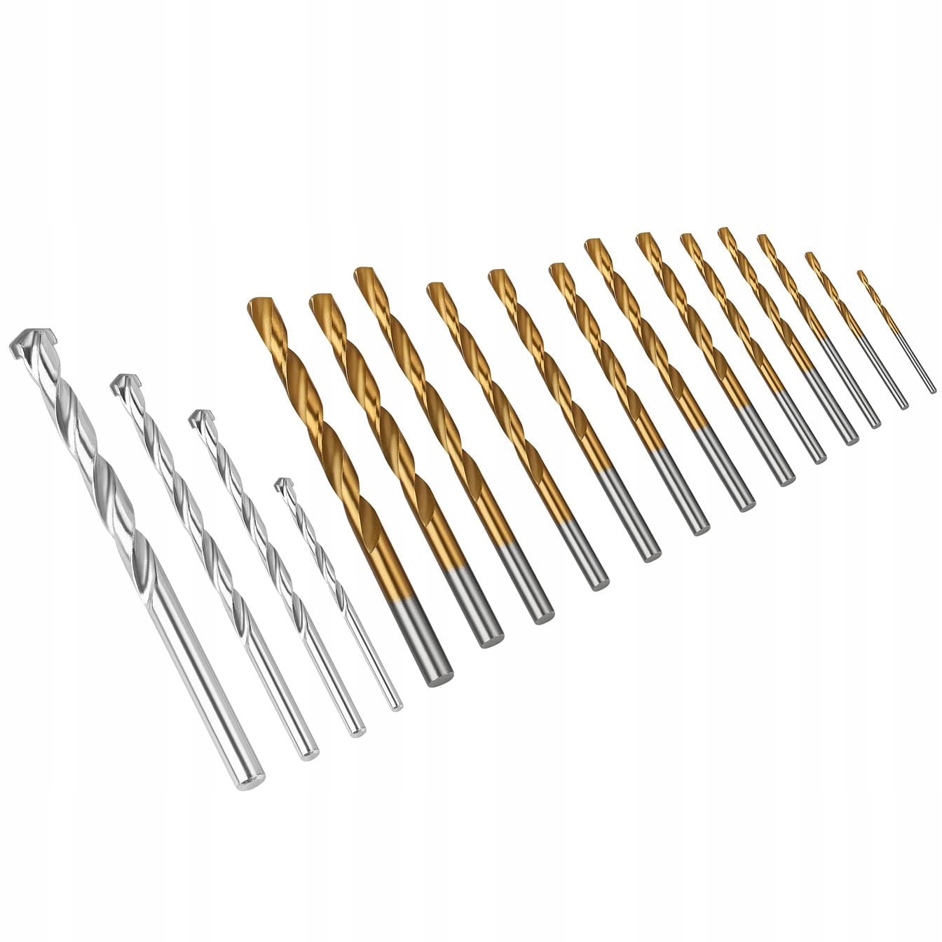 Zestaw Wierteł i Bitów Nasadek Wkrętarki Wiertarki 57 Elementów Kraft&Dele