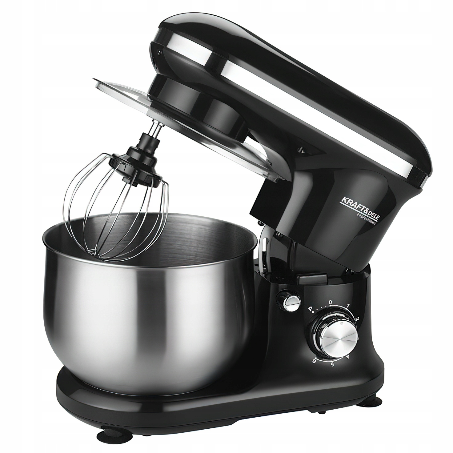 Mikser Robot Planetarny Wielofunkcyjny 3w1 2500W 5L 6 Prędkości Kraft&Dele