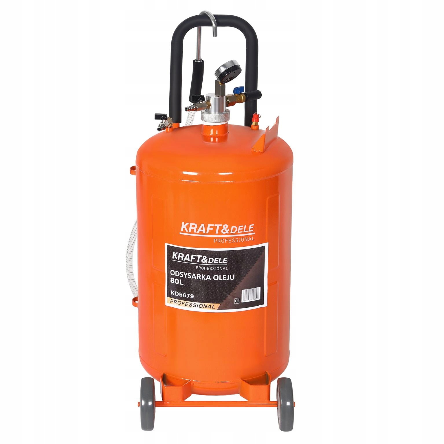 Odsysarka Wysysarka do Oleju Warsztatowa 80L 6,5 l/min Kraft&Dele