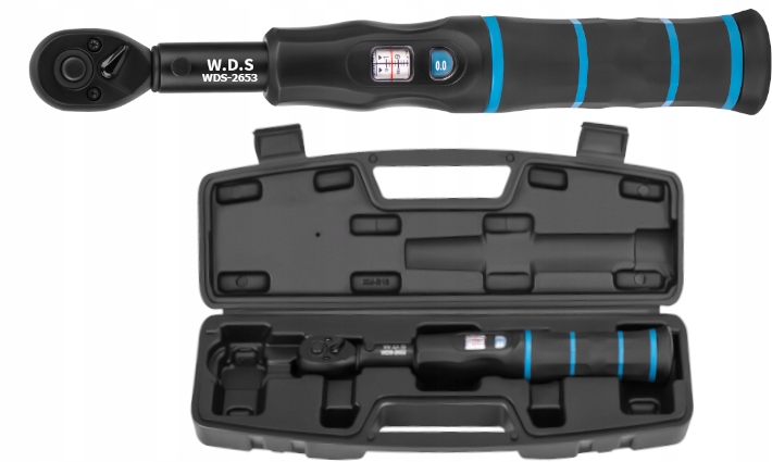 Klucz Dynamometryczny Stal CR-V 1/2"" Cala 10-60 Nm 72 Zęby W.D.S.