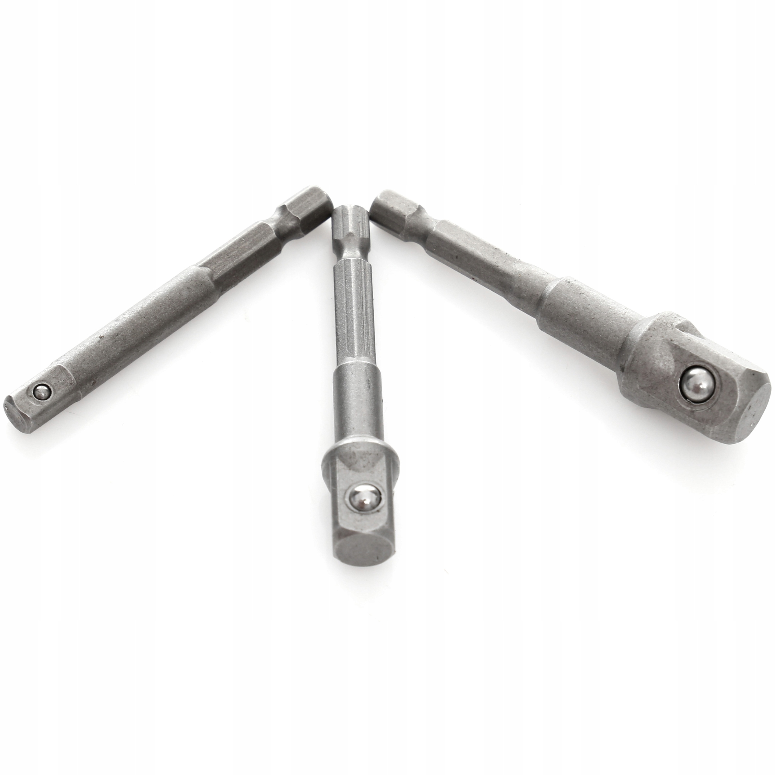 Adaptery na Nasadki 3 Sztuki 1/4"", 3/8"", 1/2"" Cala Kraft&Dele