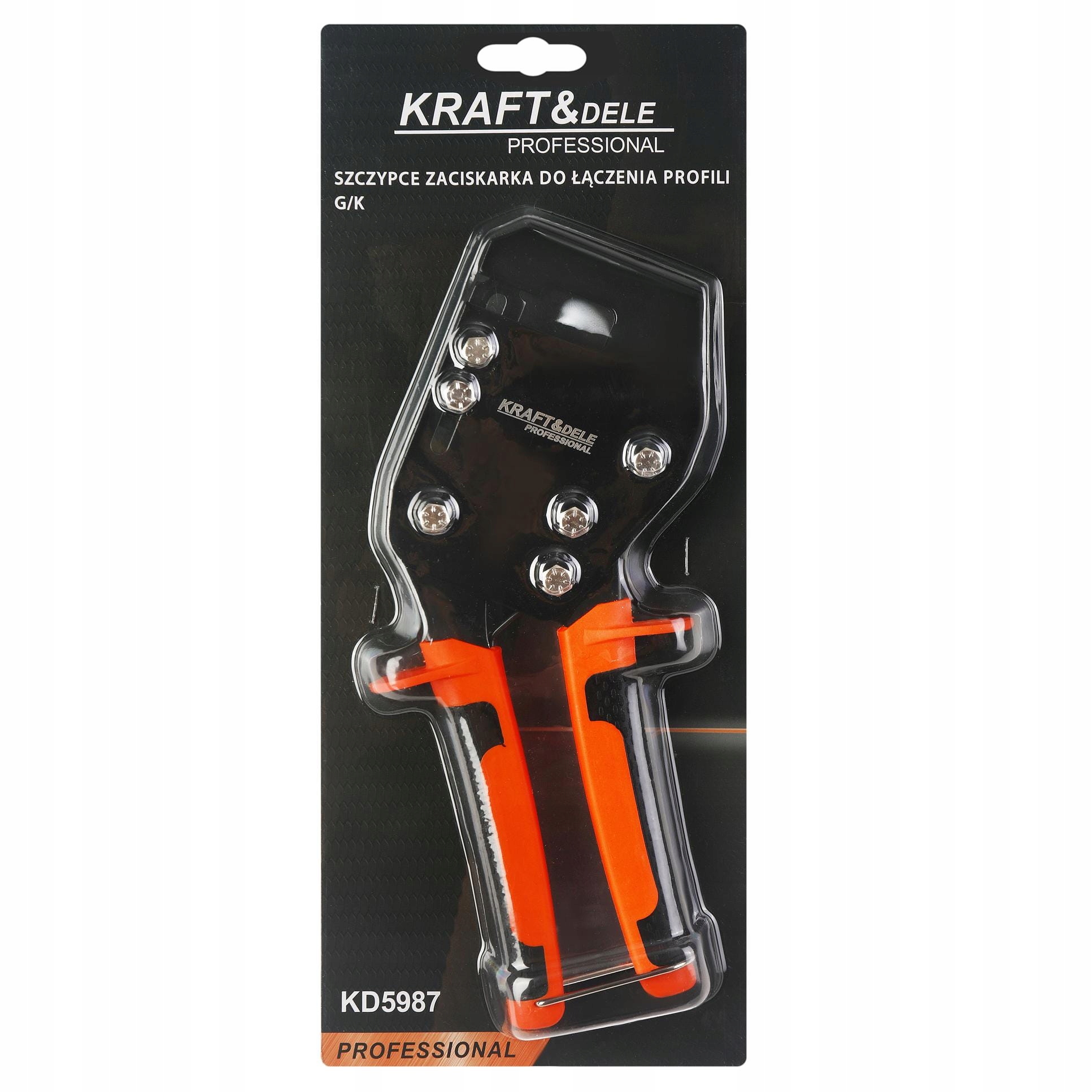 Szczypce Zaciskarka do Łączenia Profili G/K Kraft&Dele