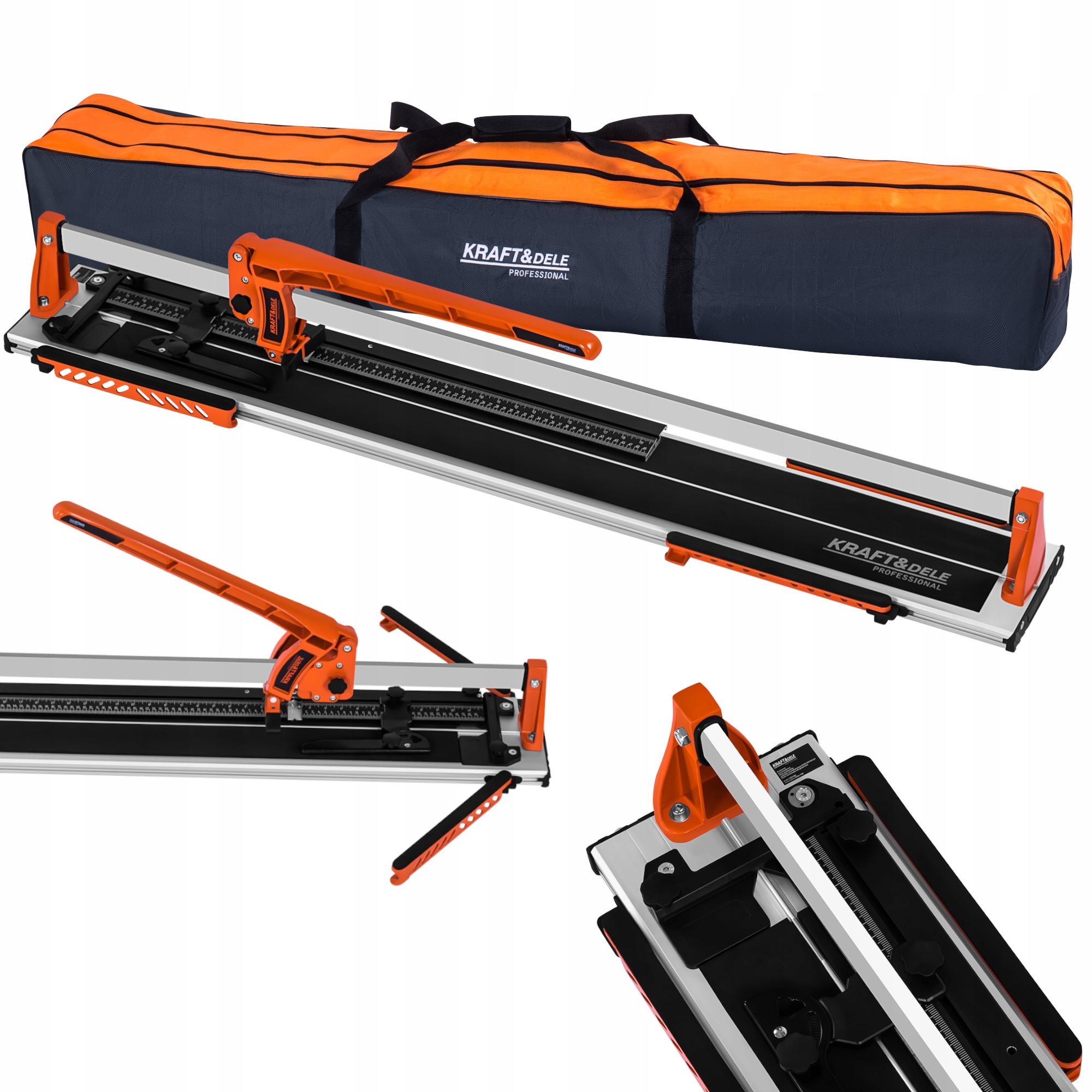 Profesjonalna Przecinarka Maszynka Ręczna Płytek Gresu Kraft&Dele 1200 mm