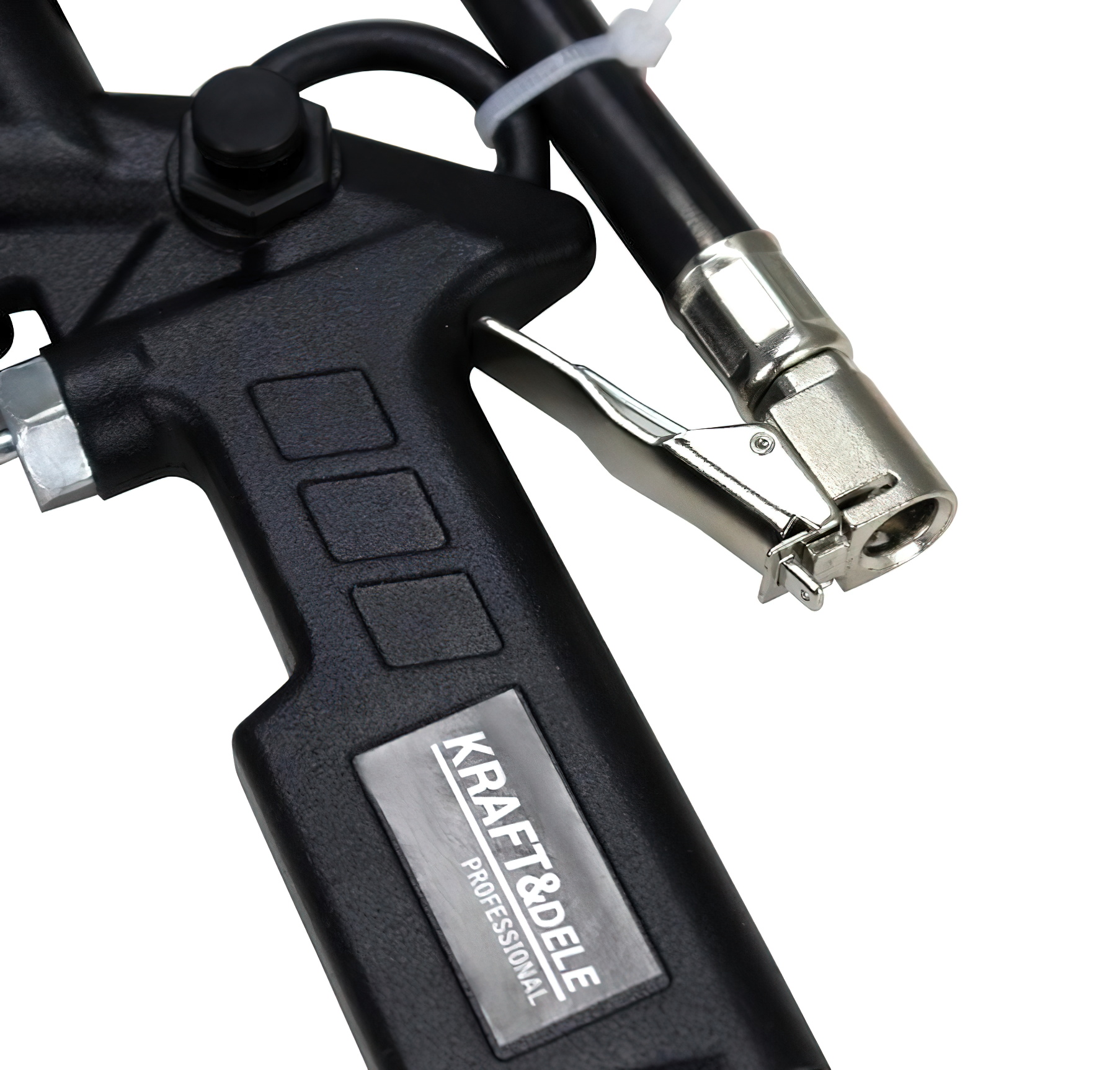 Cyfrowy LCD Pistolet Pompowania Kół Opon Manometr 12 bar 1/4'' KRAFT&DELE