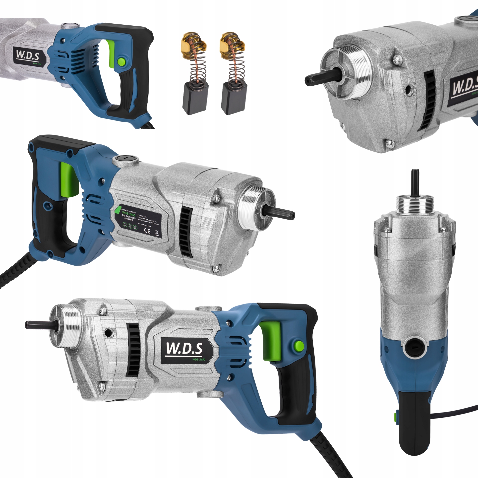 Wibrator do Betonu W.D.S. 230V 1300 W 4000 obr./min