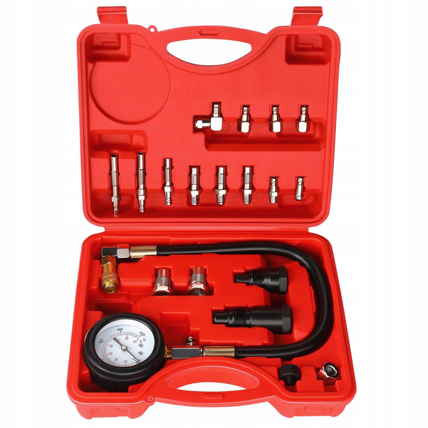 Tester Miernik Ciśnienia Kompresji DIESEL 0-70 BAR Kraft&Dele