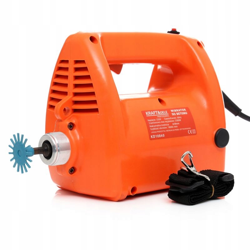 Wibrator do betonu + buława Kraft&Dele 2350 W 18000 obr./min Kraft&Dele