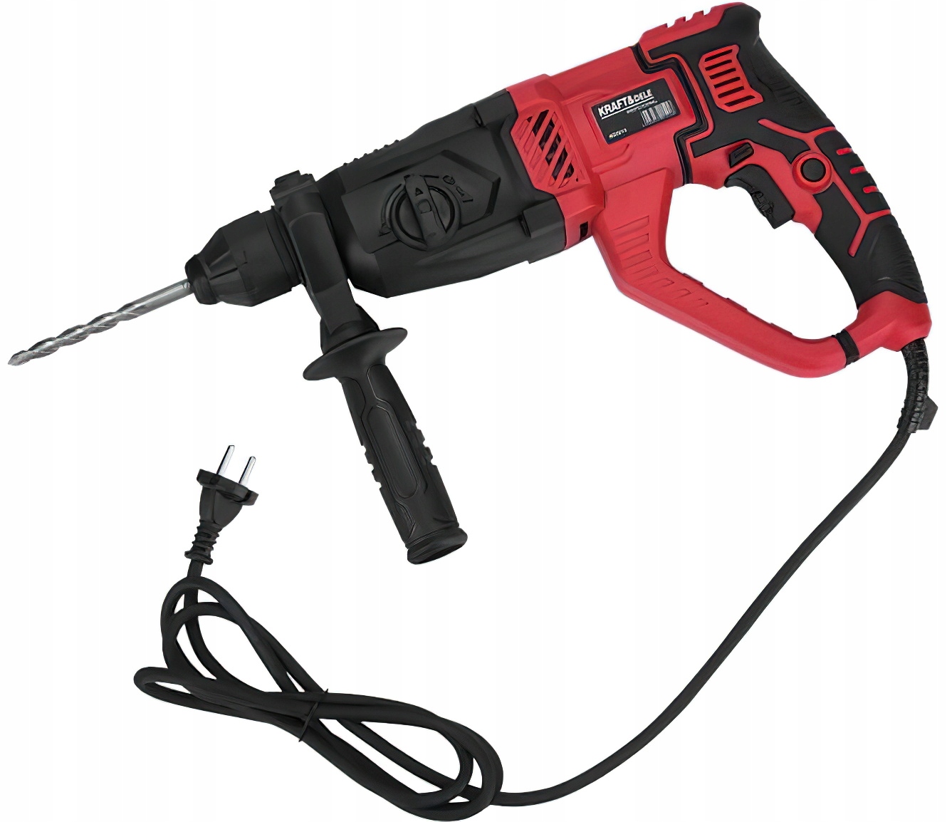 Młot Udarowy 2600W 230V SDS-PLUS 4J 5200 BPM 1470 RPM 3w1 Kraft&Dele