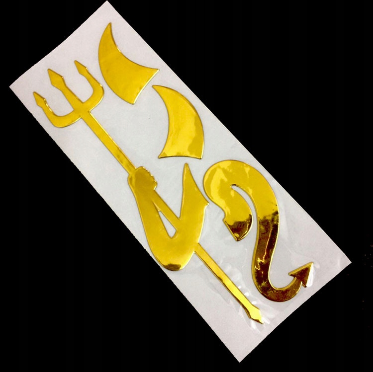 NAKLEJKA DIABEŁ DEVIL CHROM TUNING ZNACZEK