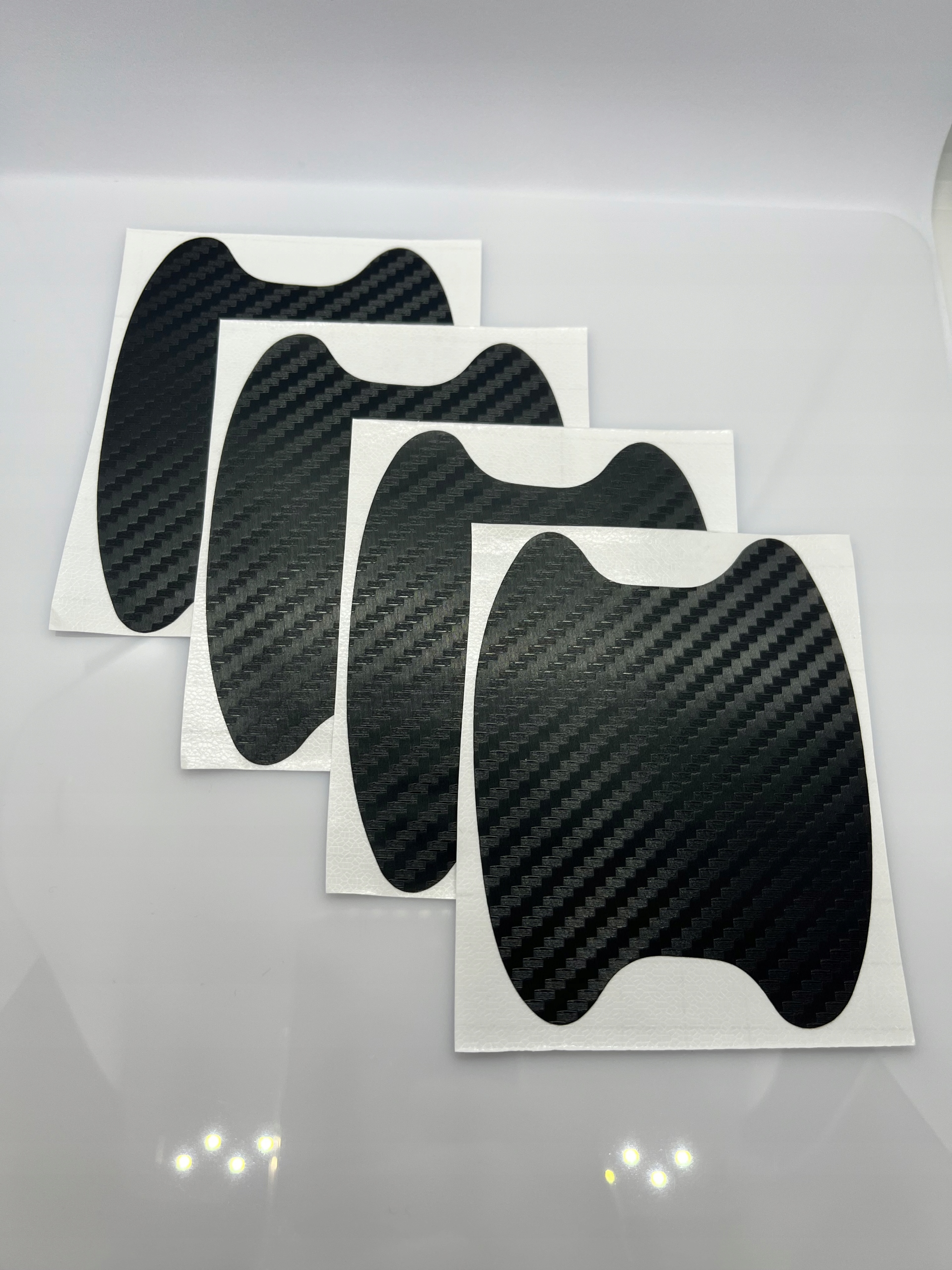 4X FOLIA OCHRONNA POD KLAMKI SAMOCHODU NALEPKI