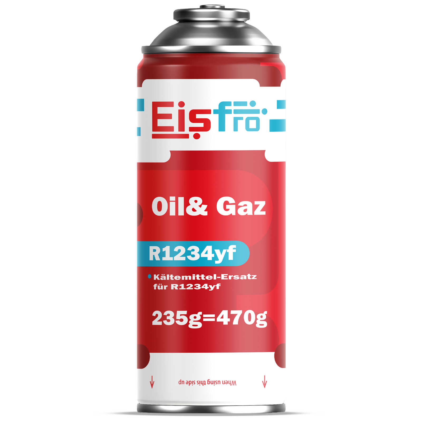 EisFro gas R1234yf para aire acondicionado del coche