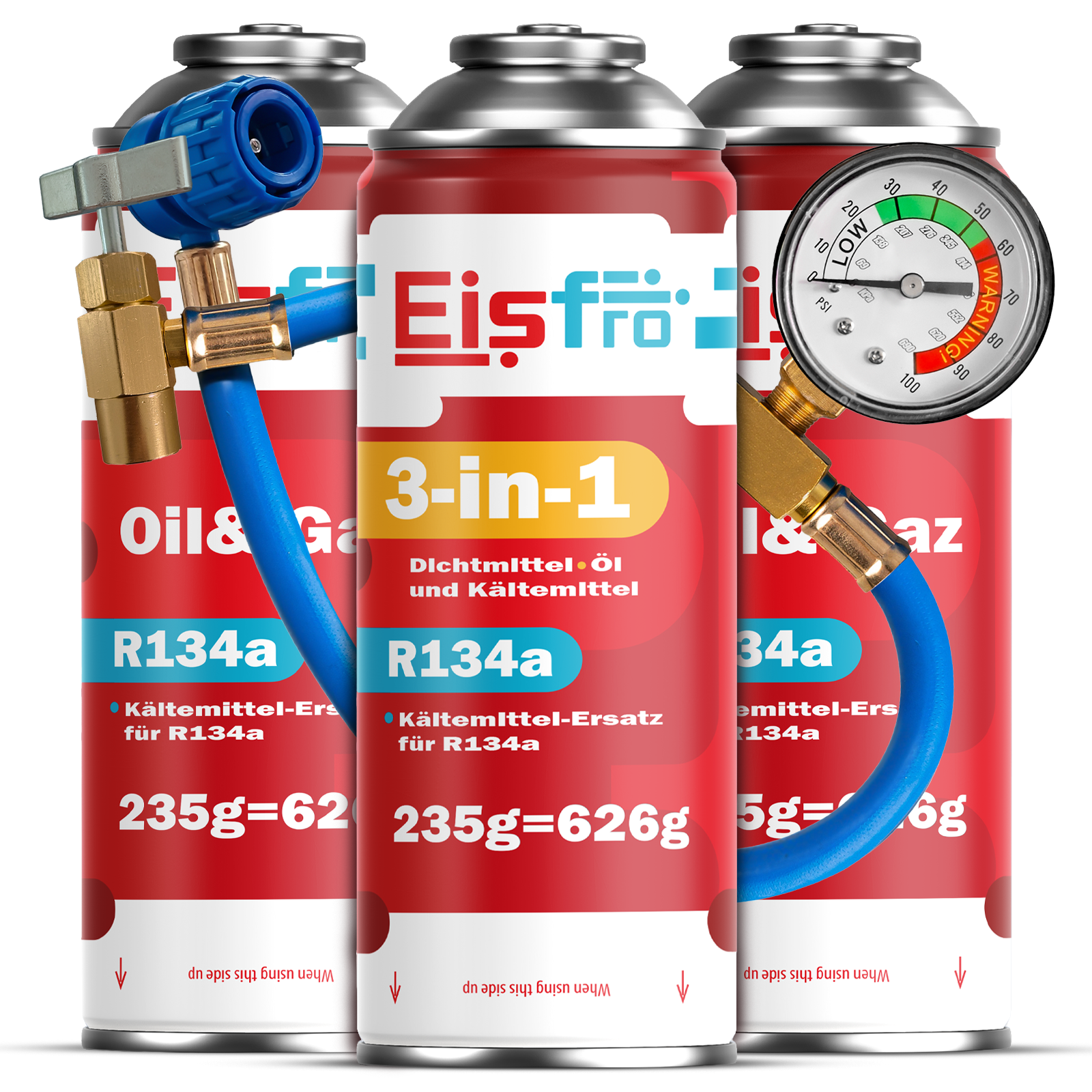 EisFro Gas R134a für Auto-Klimaanlagen
