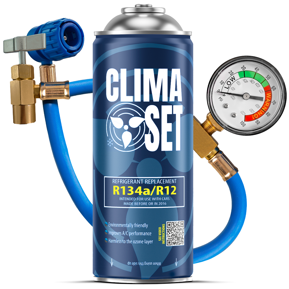 ClimaSet R134a-burk + slang