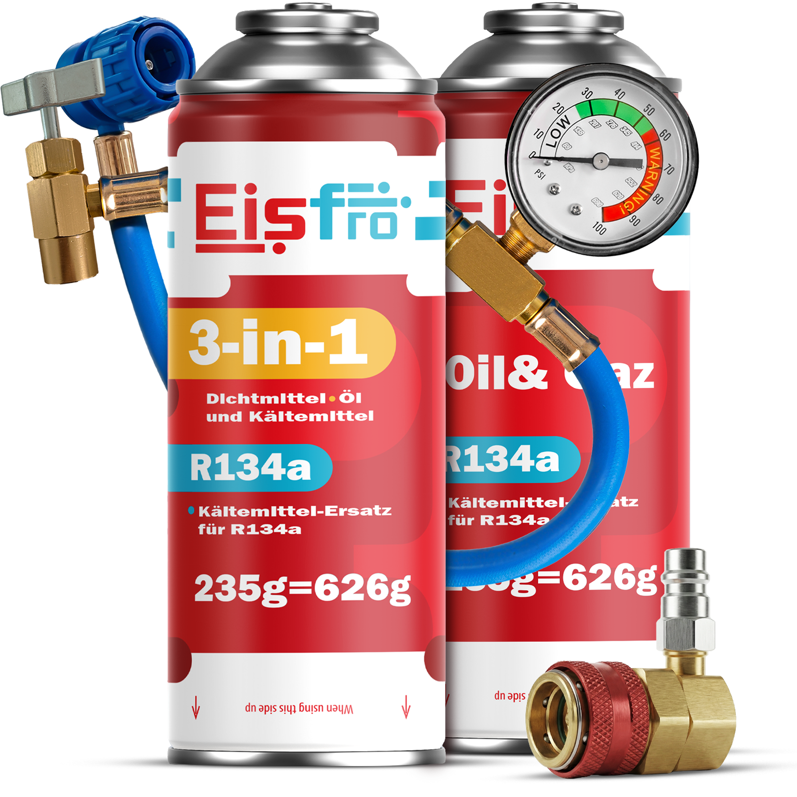 EisFro Gas R134a für Auto-Klimaanlagen