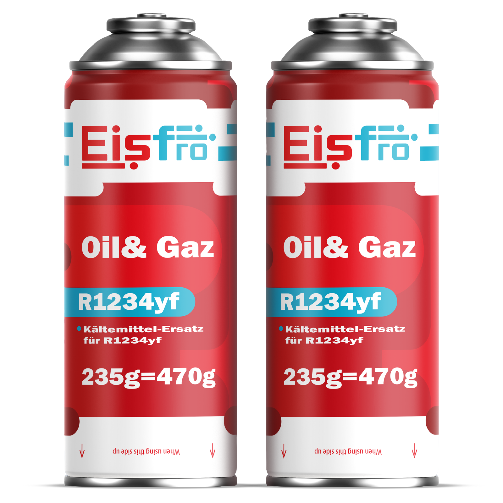 EisFro gas R1234yf para aire acondicionado del coche