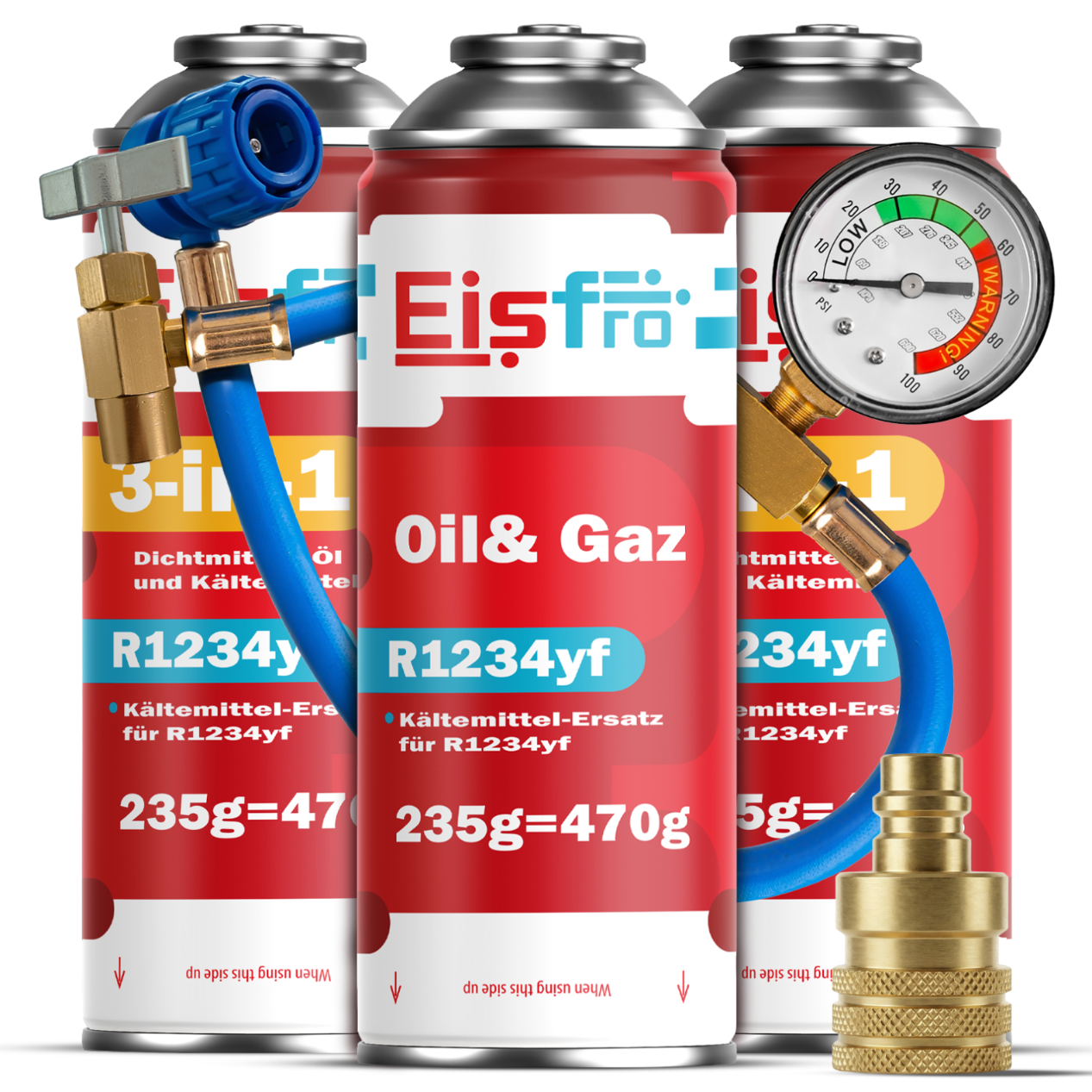 EisFro Gas R1234YF für Auto-Klimaanlagen