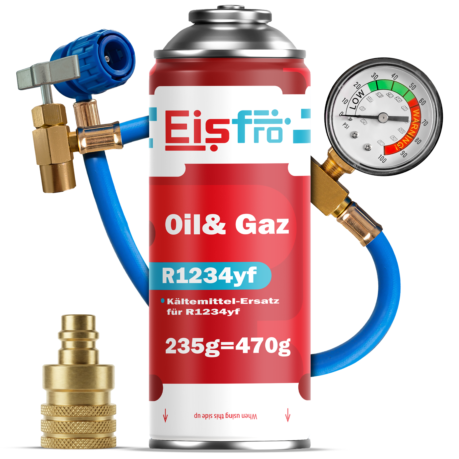 EisFro gas R1234YF per climatizzazione auto
