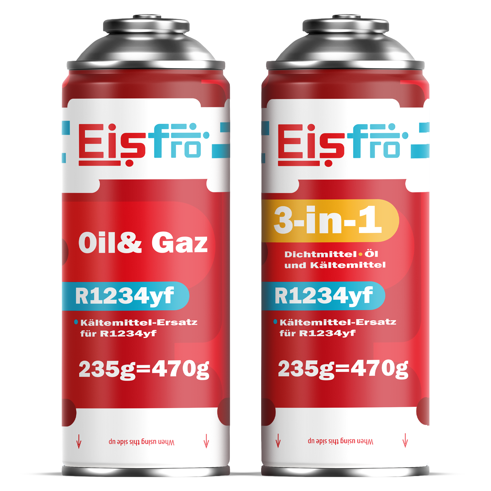 EisFro gas R1234yf para aire acondicionado del coche