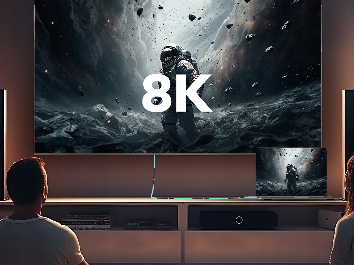 KABEL USB C SZYBKIE ŁADOWANIE USB TYP C DO APPLE Thunderbolt 240W USB4 50cm