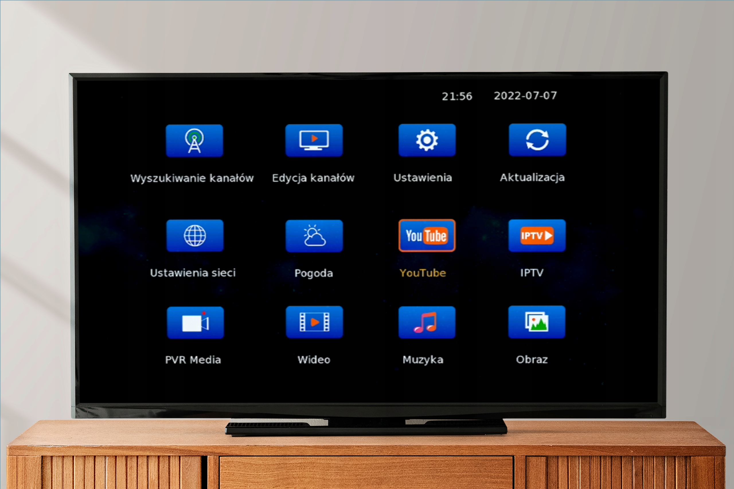 Tuner Dekoder DVBT2 DekoTV Mini Telewizji Naziemnej DVB-T2 HEVC H.265 DEKO