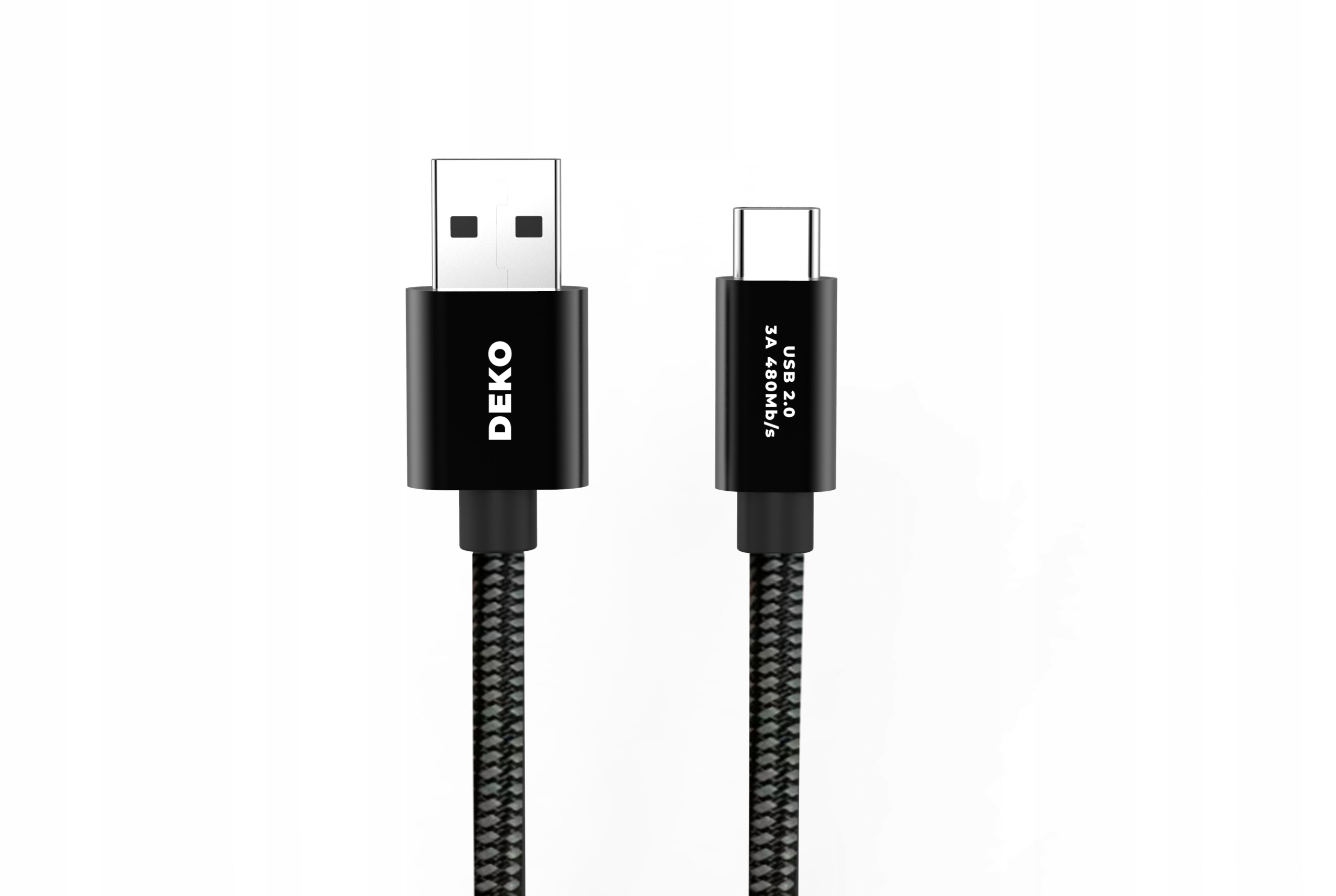 KABEL USB C SZYBKIE ŁADOWANIE DO SAMSUNG ANDROID AUTO DEKO USB TYP C 1M