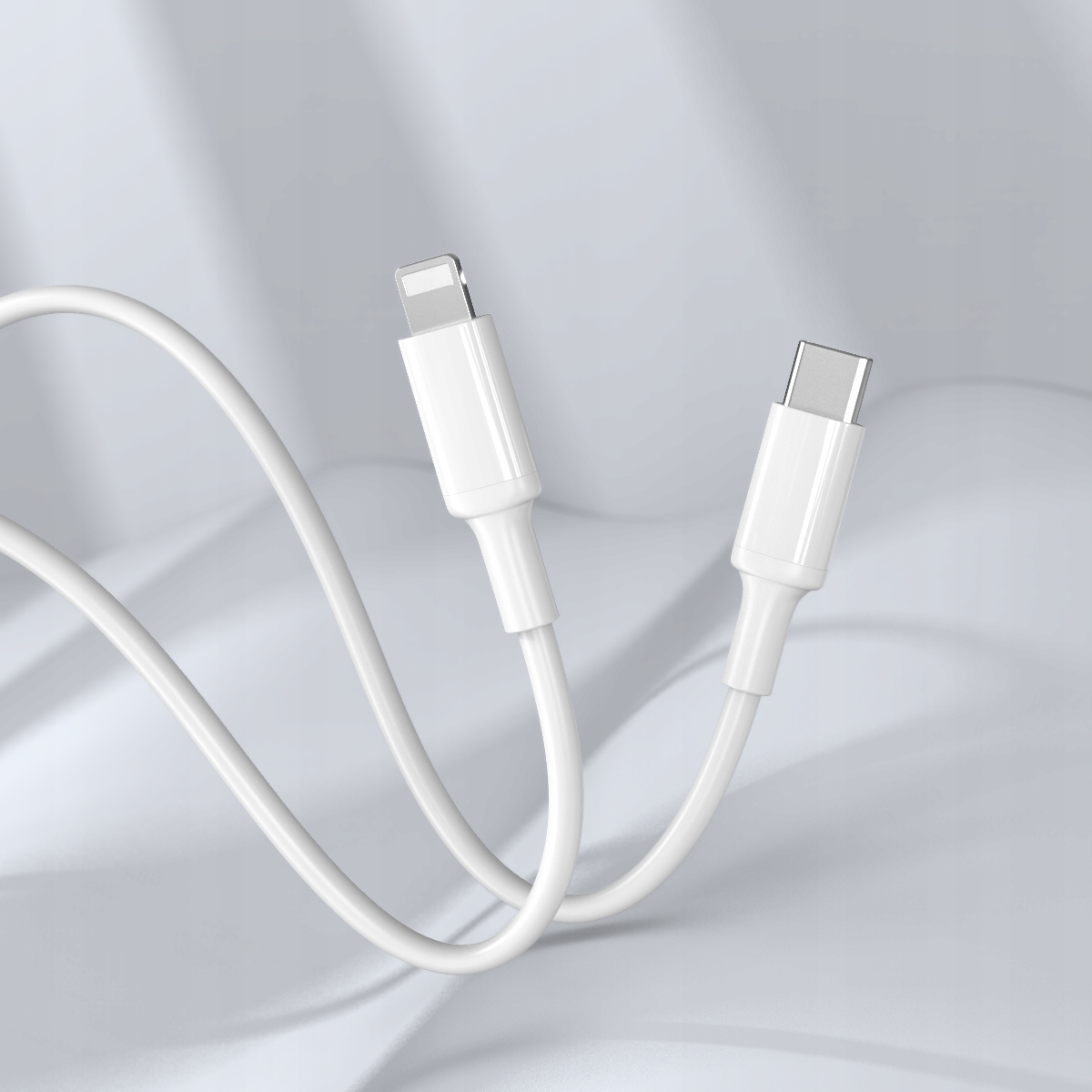 KABEL LIGHTNING USB C DO IPHONE APPLE SZYBKIE ŁADOWANIE 1M PISEN