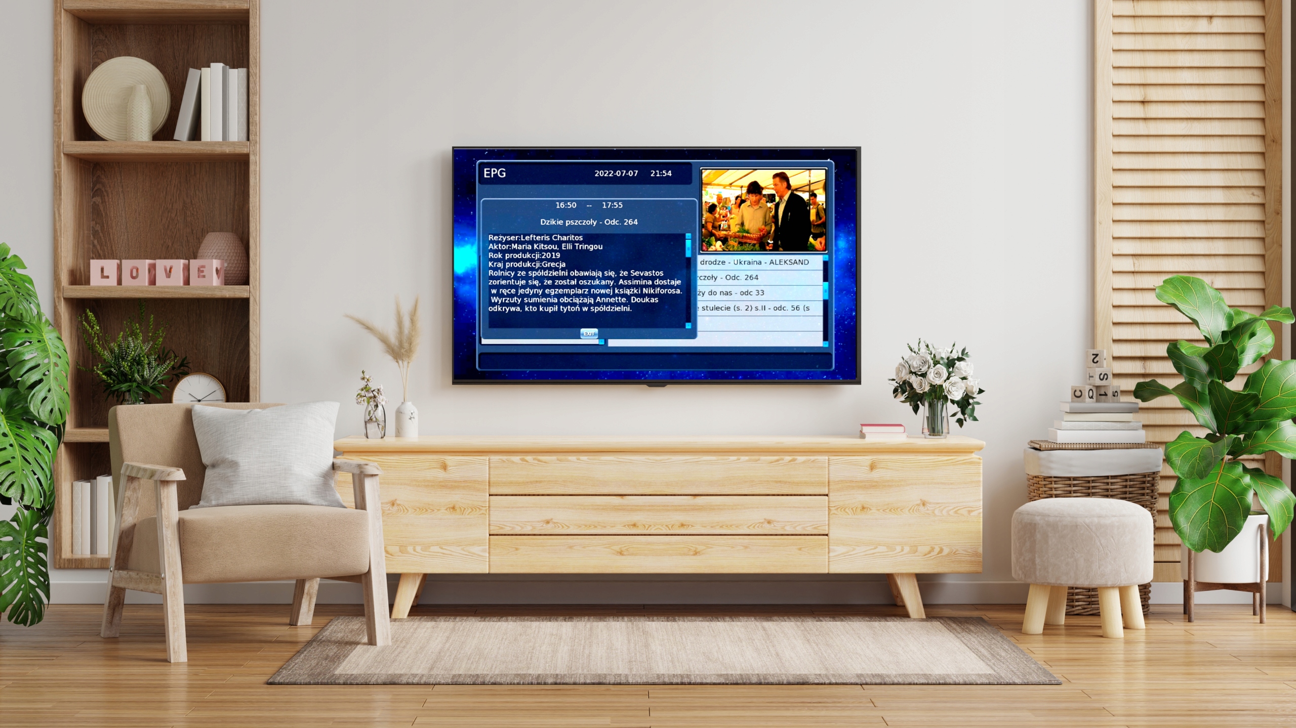 Tuner Dekoder DVBT2 DekoTV PRO2 Telewizji Naziemnej DVB-T2 HEVC H.265 DEKO