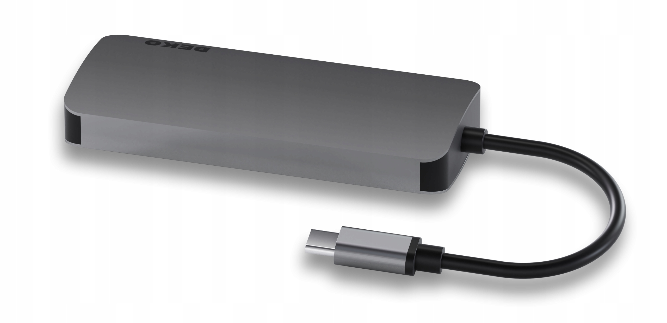 Hub USB C 5w1 Stacja Dokująca 100W HDMI 4K 60Hz 3xUSB DEKO Lite