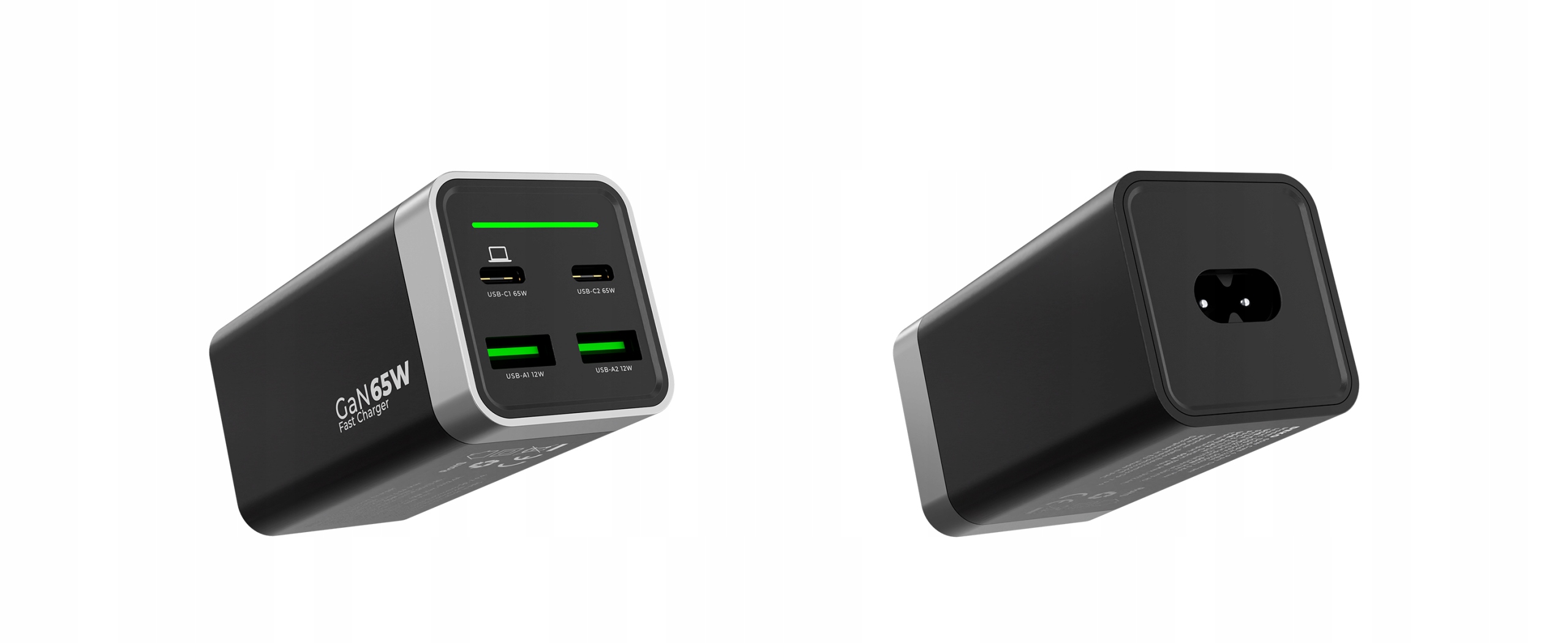 SZYBKA ŁADOWARKA NA BIURKO USB C 4x USB 65W TYP C + KABEL USB C 100W