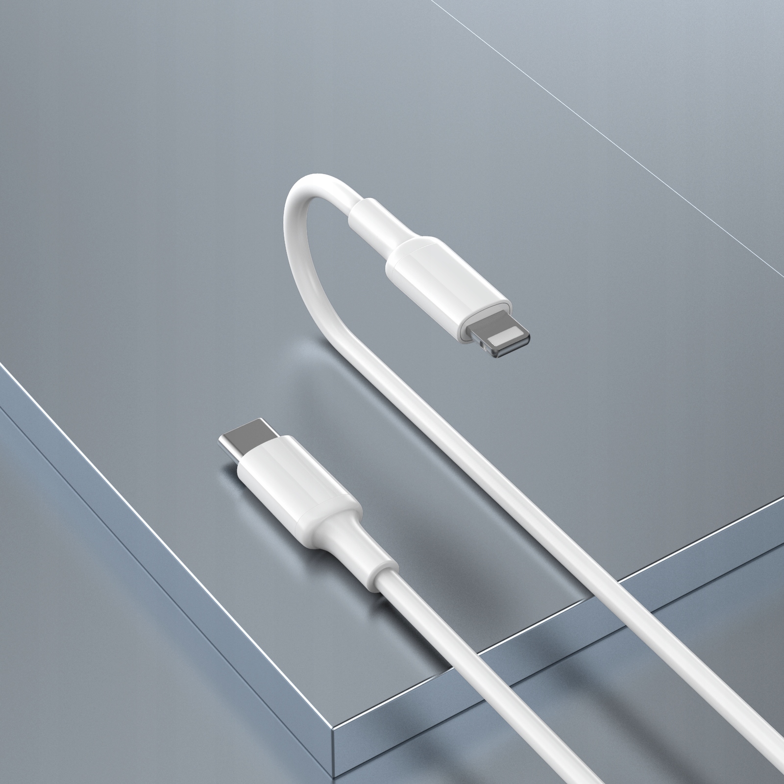 KABEL LIGHTNING USB C DO IPHONE APPLE SZYBKIE ŁADOWANIE 1M PISEN