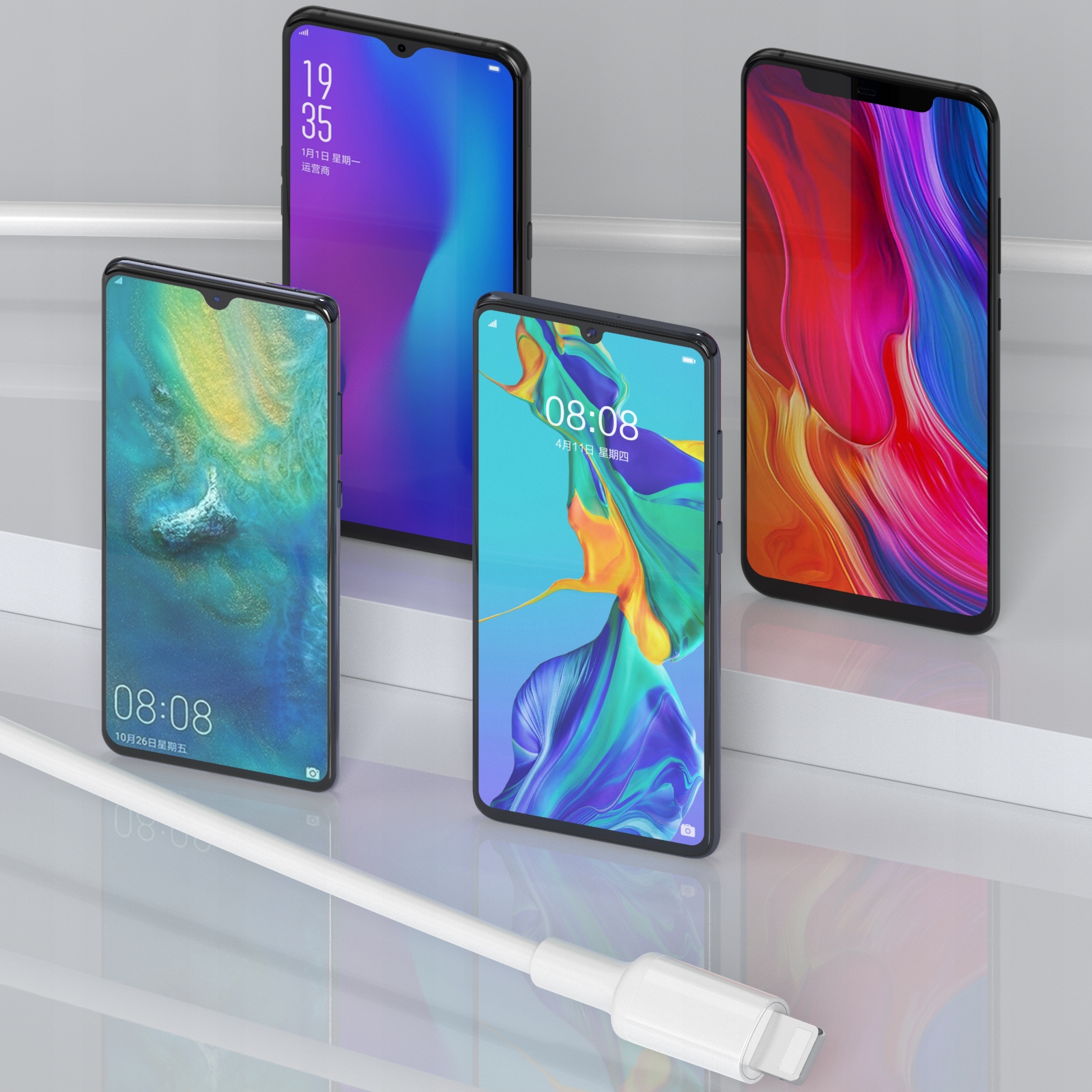 KABEL LIGHTNING USB C DO IPHONE APPLE SZYBKIE ŁADOWANIE 2M PISEN