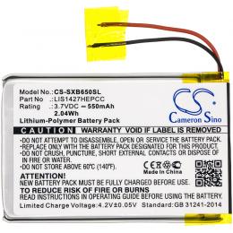 Baterie Sony NWZ-E463 BAT1 550 mAh